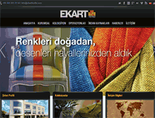 Tablet Screenshot of ekarttextile.com